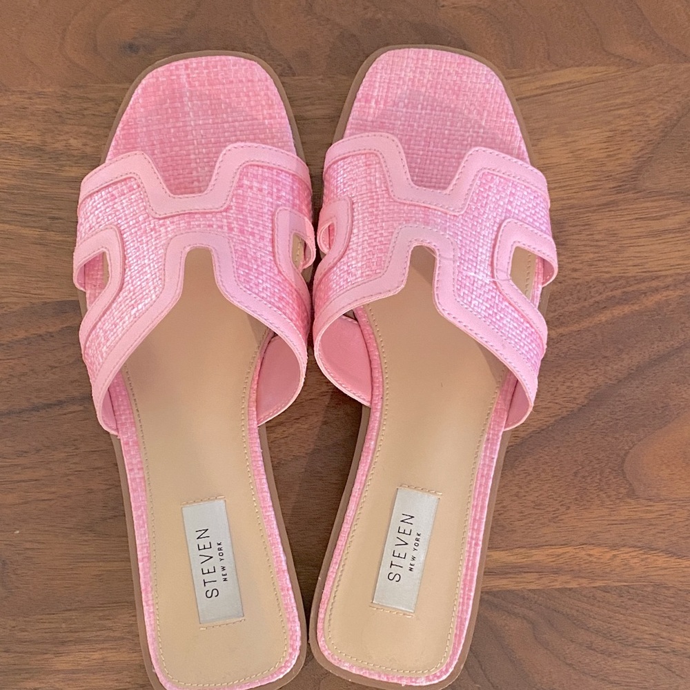 Steven NY Women's Light Pink Sandals